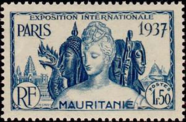 1937 Mauritanie PO71 International Exhibition in Paris