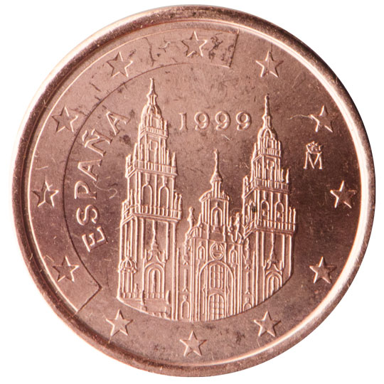 1999 Spain 1cent 1999