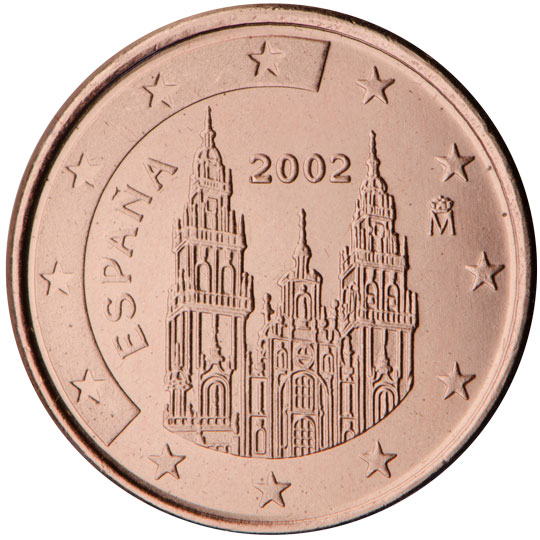1999 Spain 2cent 2002