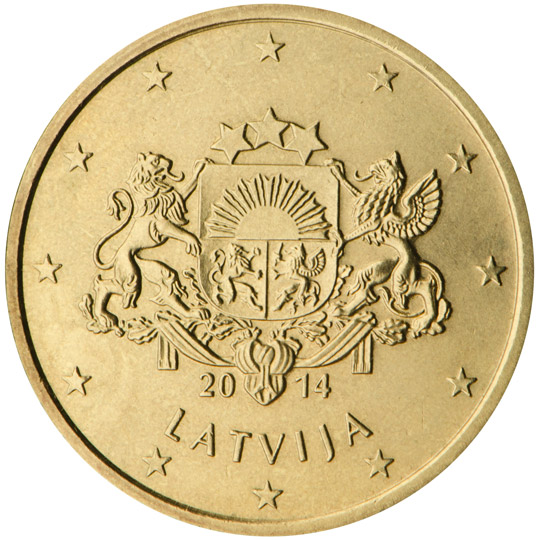 Latvia 50cent