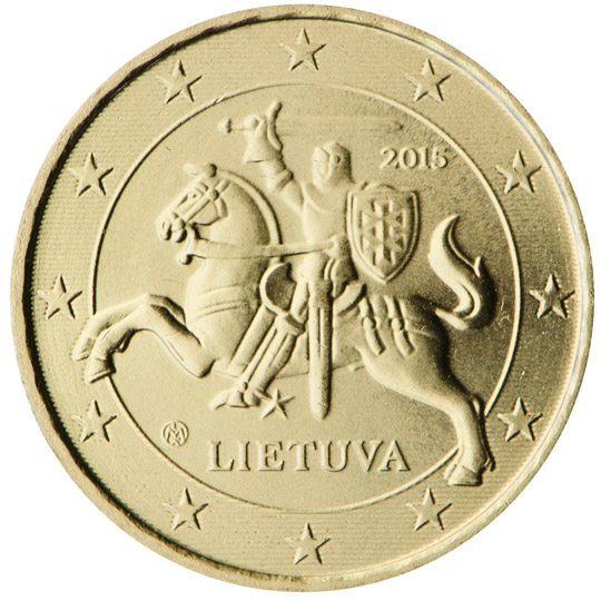 Lithuania 10cent 2015