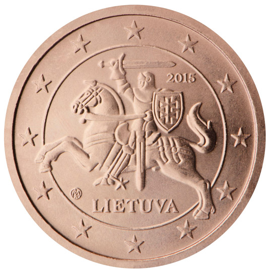 Lithuania 5cent 2015