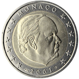 2001 Monaco 2euros