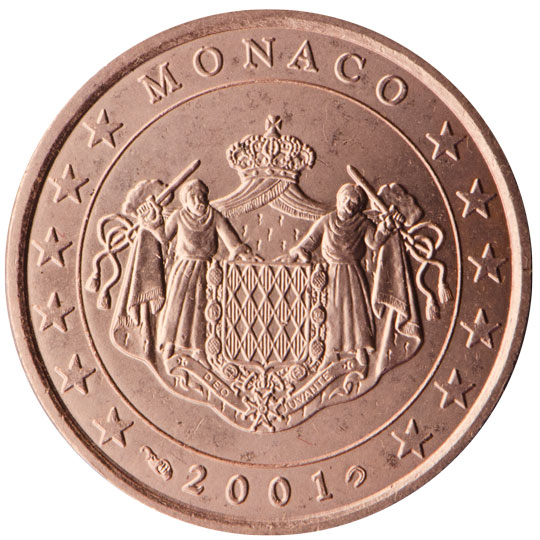 2001 Monaco 5cent 2001