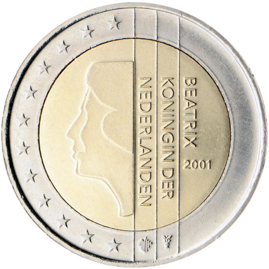 Netherlands 2euro 2001