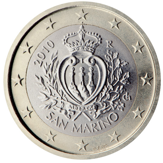 2010 SanMarino 1euro 2010