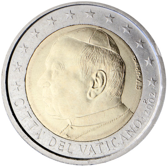 2002 Vaticano 2euro 2002