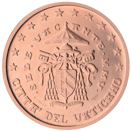 2005 Vatican 2cent SedeVacante