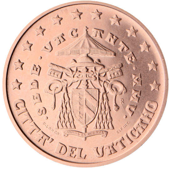 2005 Vatican 5cent SedeVacante