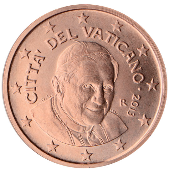 2006 Vatican 1cent 2013