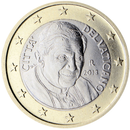 2006 Vatican 1euro 2013