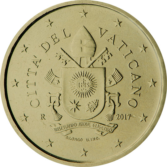 2017 Vatican 10cent 2017