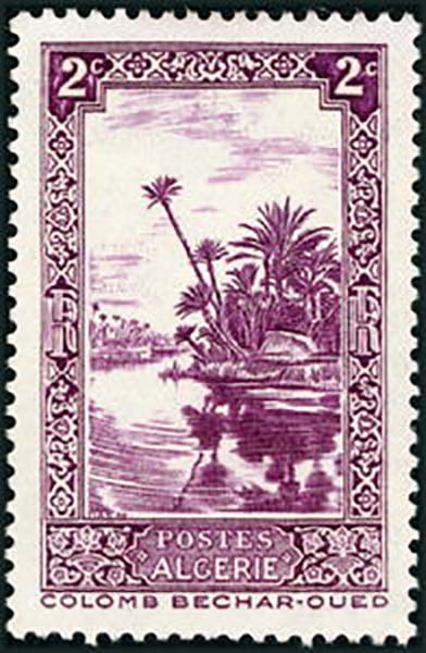 1936 Algerie PO102 Colomb Bechar Oued