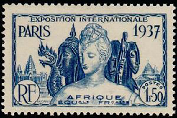 1937 AEF PO32 Exposition internationale de Paris International Exhibition