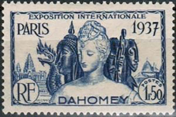 1937 Dahomey PO108 Diane de Poitiers