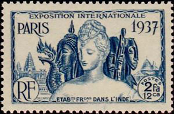 1937 EFI PO114 International Exhibition in Paris