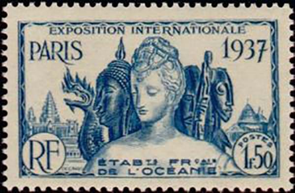 1937 EFO PO126 International Exhibition of Paris